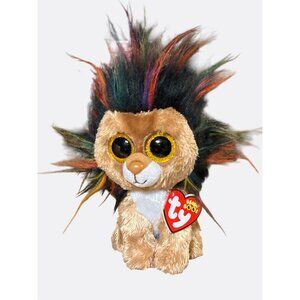 Ty Beanie Boo Ramsey Lion Plush 6 Inch No Horn